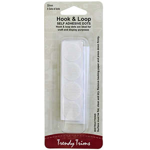 Fasteners: Hook & Loop Stick-On Dots