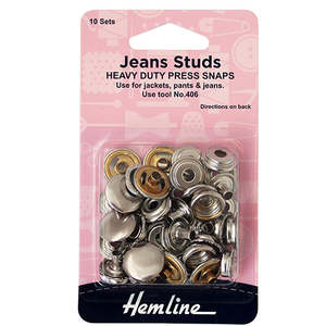 Fasteners: Jeans Studs & Tool