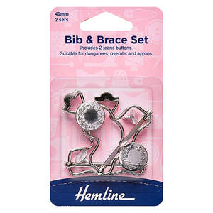 Fasteners: Bib & Brace Set