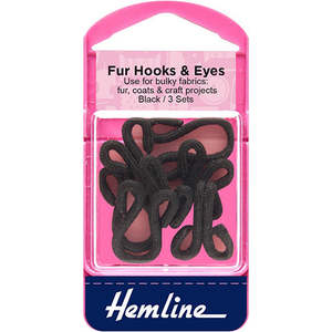 Fasteners: Fur Hook & Eyes