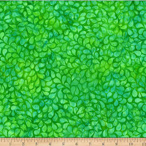 Green: Bali Batiks | Electric Slide | Grass X2631-115