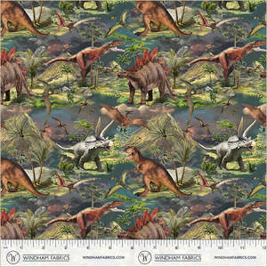 Green: Prehistoric Paradise | Spruce | 55156-2