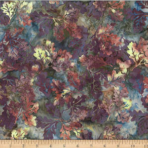 Green: Woodland Batik | Autumn MR63-66