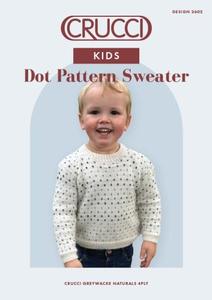 Dot Pattern Sweater 4ply | Crucci 2602