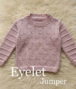 Eyelet Jumper | Touch Yarns #112