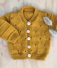 September Eyelet Cardigan | Touch Yarns #123