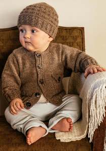 New: Boston Cardi & Beanie 8ply | Lisa F Design BC62