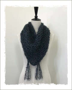Soft & Lofty Mohair Scarf | The Kiwi Stitch & Knit Co