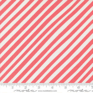 Quilting: Funny Valentine | Stripes | Coral 37146 11