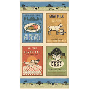 Homesteading | 60cm Panel | Multi Y4602 55