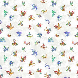 Quilting: Dragon Kingdom | Take Flight | Cloud 54808D-4