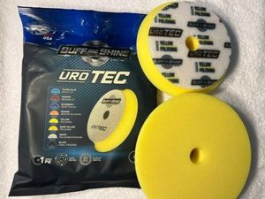 Buff and Shine buffing pads: Uro Foam Foam Yellow Polishing Pad