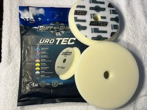 Buff and Shine buffing pads: Uro Tec Foam Soft White Fine Finishing Pad