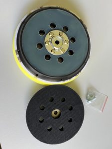 Buff and Shine buffing pads: Backing Plates for D/A and Rotary Polishers 5in / 125mm