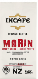 Beverages Hot Beverages Coffee: IncaFe Marin Estate Coffee, Plunger/Filter Grind - 200g
