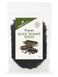 Baking Nuts Seeds: Organic Black Sesame Seeds - 125g