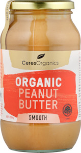 Breakfast Spreads: Organic Peanut Butter, Smooth - 700g