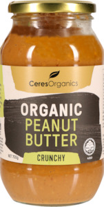 Breakfast Spreads: Organic Peanut Butter, Crunchy - 700g