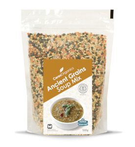 Cooking Canned Prepared Foods: Organic Ancient Grains Soup Mix - 500g
