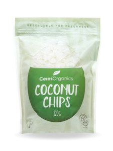 Baking Dried Fruits: Organic Coconut Chips - 120g