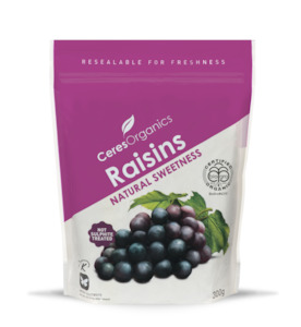 Baking: Organic Raisins - 300g