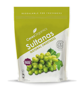 Baking: Organic Sultanas - 300g