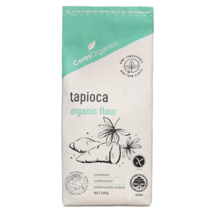 Baking Flour: Organic Tapioca Flour - 600g