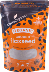 Breakfast: Organic Ground Flaxseed - 250g