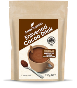 Beverages: Organic Enlivened Cacao Drink - 250g