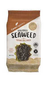 Snacks: Organic Roasted Seaweed, Teriyaki BBQ Nori Snack - 11.3g