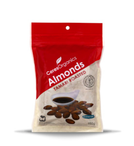 Organic Almonds, Tamari Roasted - 150g