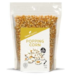 Snacks: Organic Popping Corn - 500 g