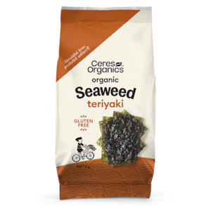 Organic Roasted Seaweed, Teriyaki Nori Snack - 5g