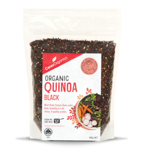 Organic Quinoa, Black - 400 g