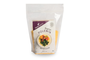 Cooking Grains Rice Pulses: Organic Polenta, Quick Cooking - 400g