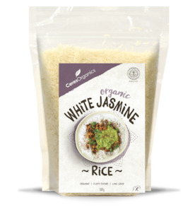 Organic Jasmine White Rice - 500g