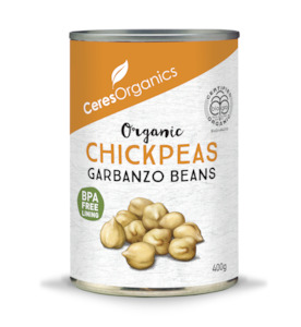 Organic Chickpeas / Garbanzo Beans - 400g