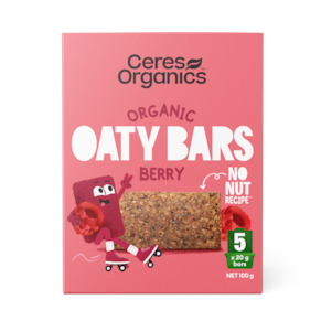 Organic Oaty Bars, Berry - 100 g