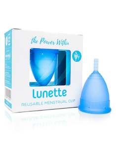 Personal Care Period Maternity Care: Lunette Menstrual Cup Aqua Blue Model 2 - Each
