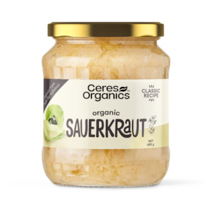 Cooking Condiments: Organic Sauerkraut - 680g