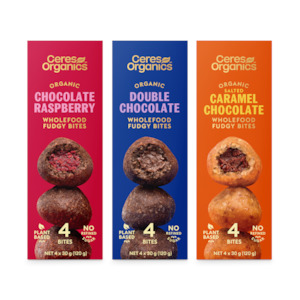 Organic Wholefood Fudgy Bites, 3-Pack Bundle