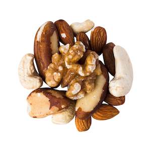 Baking Nuts Seeds: Nuts Deluxe (Brazil Nuts, Almonds, Cashews, Walnut Halves) Organic - 2.5kg