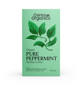 Beverages: Organic Peppermint Tea - 20 bag