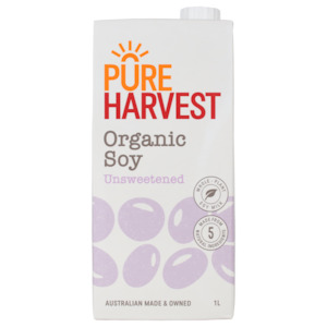 Organic Soy Milk Unsweetened - 1L