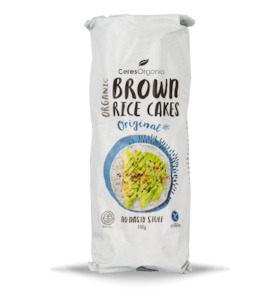 Organic Brown Rice Cakes, Original - 110g