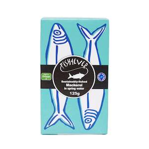 Mackerel in spring water - 125g