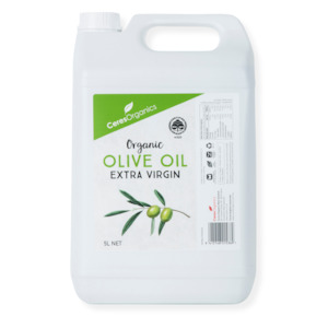 Olive Oil Extra Virgin Organic - 5L