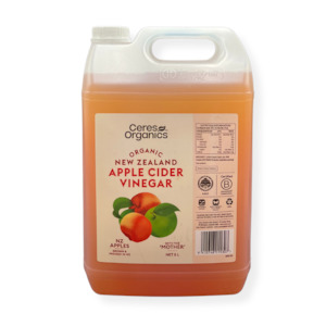 Vinegar Apple Cider Unpasteurised Organic - 5L