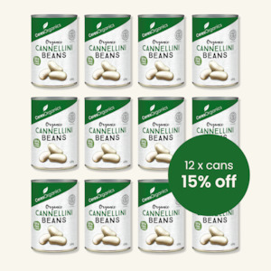 Organic Cannellini Beans - CASE 12 x 400g