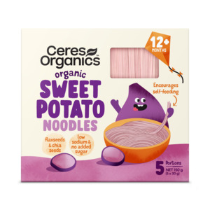 Organic Baby Vegetable Noodles, Sweet Potato - 150 g